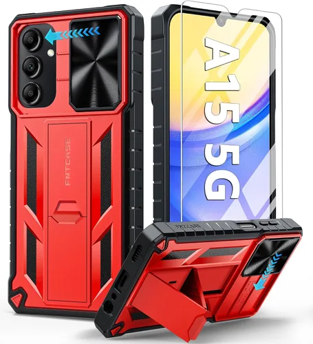 Vista 38 de FNTCASE for iPhone 11-Pro Phone Case: Military Grade Drop Proof Mobile Cover with Kickstand & Slide Rugged Shockproof Bumper Heavy Duty Protector