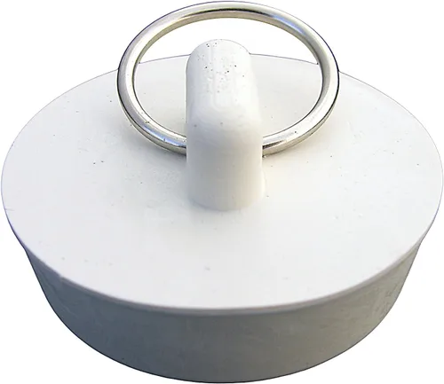 Vista 3 de LASCO 02-3203 Tapón hueco de goma blanca para aberturas de drenaje de 1-1/8 pulgadas