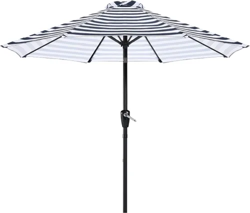 Vista 25 de ABCCANOPY 7.5FT Patio Umbrella Outdoor 6 RibsTable Umbrella(Brown)