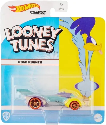 Vista 2 de Hot Wheels Carros de personajes a escala 1:64 Looney Tunes (Bugs Bunny 2/7)