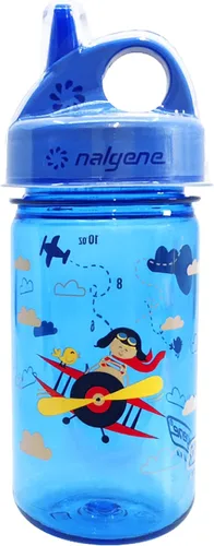 Vista 9 de Nalgene Kids Sustain Grip-N-Gulp - Botellas de agua hechas con material derivado del 50% de residuos de plástico