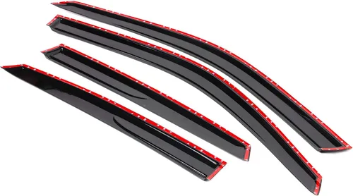 Vista 4 de EVPROXP Visor de ventana compatible con Civic Sedan 2022 de 4 puertas, deflector de ventilación de ventana lateral, teñido ahumado oscuro