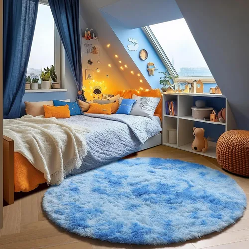 Vista 49 de ONASAR - Alfombra de pasillo negra de 2 x 6 pies, esponjosa, lavable, ultrasuave, afelpada, peluda, tapete para bebés, dormitorio de niños, armario