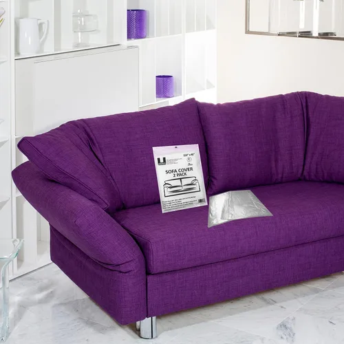Vista 4 de SOFA Fundas para mudanzas (paquete de 2) - 45" x 152" - Bolsas para mudanza y almacenamiento - UBOXES