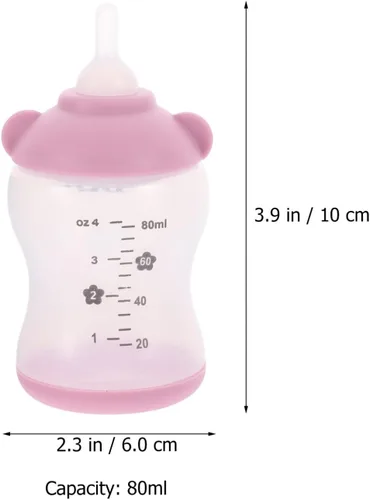 Vista 2 de Botella de alimentación para cachorros, herramienta de alimentación para mascotas, botella para gatos, botella para cachorros, soporte