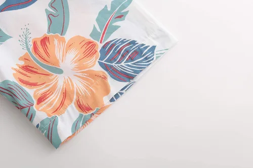 Vista 5 de Dioufond Camisas hawaianas de manga corta para hombre Aloha Hawaii Tropical