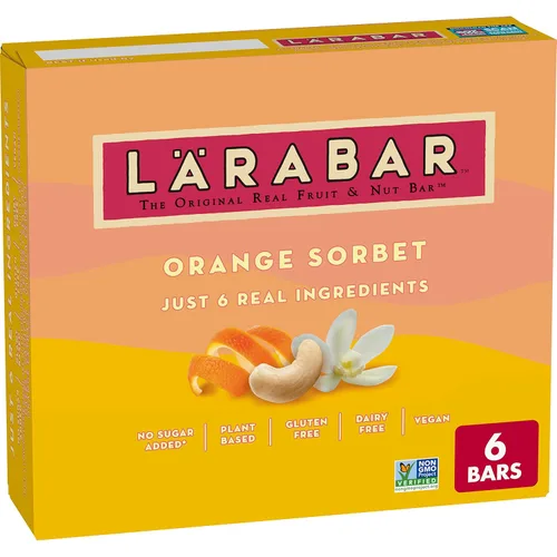Vista 10 de Larabar Barra sin gluten, brownie de chispas de chocolate, barra de 1.6 onzas, barras sin gluten de alimentos integrales, aperitivos sin lácteos