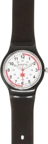 Vista 2 de Dakota Reloj de enfermera de plástico resistente al agua fácil de limpiar con correa de color translúcido ligera