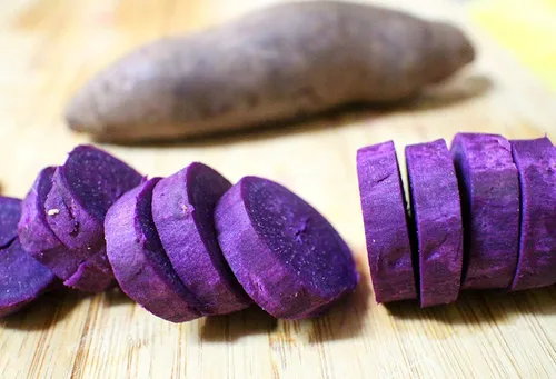 Vista 2 de 3 libras de batata morada japonesa Kejora