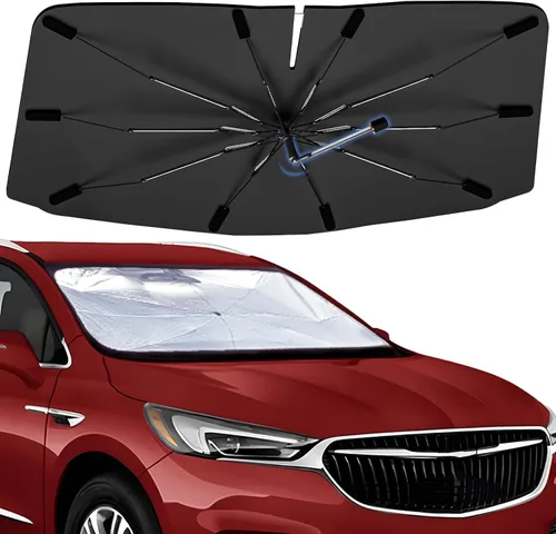 Vista 87 de Sombrilla Parasol para Parabrisas para Mazda 3 2014-2026, Parasol Plegable para Coche para Ventana Delantera, Visera Protectora Solar Altamente