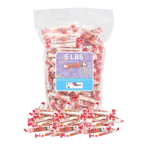 Vista 8 de Smarties X-treme Sour Candies - Caramelos agrios sin gluten, sin maní, sin lácteos, perfectos para fiestas, mezclas de dulces y Halloween, dulces a