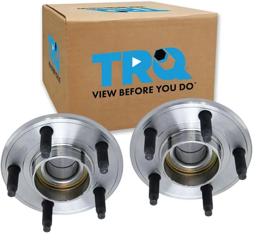Vista 60 de Conjunto de rodamiento de rueda delantera de 2 piezas y buje TRQ Compatible con Pontiac Solstice 2006-2009 Saturn Sky 2007-2010