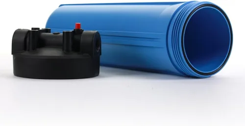 Vista 3 de Hydronix HF45-20BLBK34PR carcasa del filtro de agua 20" - 3/4" puertos w/PR