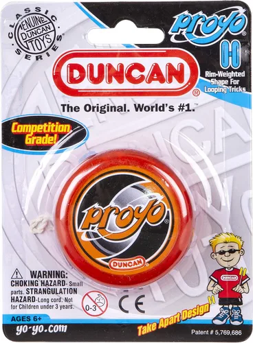 Vista 9 de Duncan Toys ProYo Looper - Yoyó para principiantes con cuerda, eje de madera y cuerpo de plástico, color misterioso