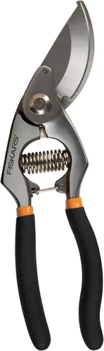 Vista 11 de Fiskars - Tijeras bypass de podar, podadora con capacidad de corte de 1 pulgada, con Softgrip, hoja de acero afilada y resistente al óxido que se