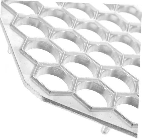 Vista 7 de Juego de moldes para bolas de masa hervida de aleación de aluminio, accesorio de cocina para albóndigas rusas y ravioles reutilizable multifunción
