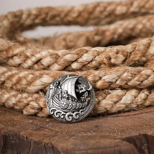 Vista 2 de HAQUIL Chal Bufanda Capa Mujer Nórdico Viking Ropa Sujetadores Broche Vintage Celta Pin Broche