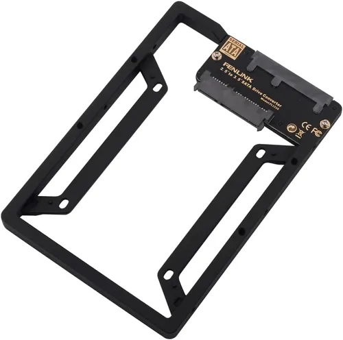 Vista 7 de Convertidor de unidad SATA de disco duro interno SSD de 6 GB de 2,5 pulgadas a 3,5 pulgadas