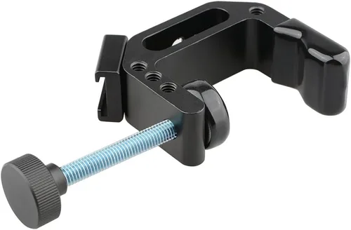 Vista 5 de CAMVATE Soporte de montaje de escritorio con abrazadera C Soporte articulado Cold Hot Shoe Mount