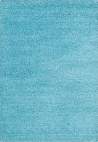 Vista 46 de SAFAVIEH Himalaya Collection - Alfombra decorativa, 2 x 3 pies, color azul, lana hecha a mano, ideal para zonas de alto tráfico en entrada, sala