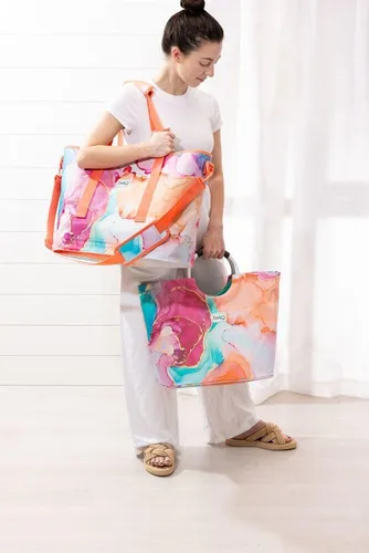 Vista 7 de Bolsa de mano Swig Life Loopi, grande, ligera, impermeable para playa y uso general