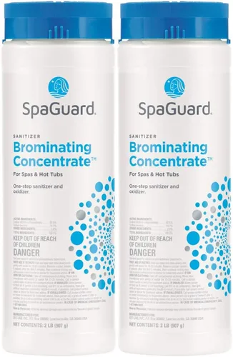 Vista 6 de SpaGuard Concentrado de Bromo para Spas y Jacuzzis, 14 oz, Desinfectante y Oxidante de Un Solo Paso, pH Neutro, Fácil de Usar, Gránulos de Bromo