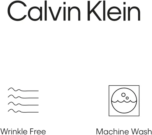 Vista 4 de Calvin Klein Mens Dress Shirts Slim Fit Non Iron Solid