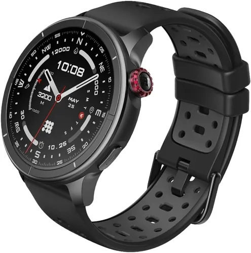 Vista 2 de Cubitt Aura Pro 2 - Reloj inteligente con GPS integrado, mapas sin conexión, AMOLED HD de 1.48 pulgadas, VITA AI, entrenador AI, puntaje