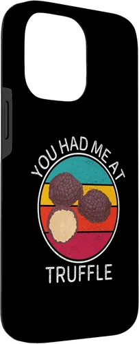 Vista 3 de Vintage You Had Me At Truffle Food Lover Case for iPhone 14 Pro Max