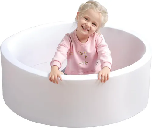 Vista 13 de Pote de bolas de espuma, 36 x 12 pulgadas, para interiores y exteriores, bola redonda suave, juguete de regalo ideal para niños, pozo de bolas suave