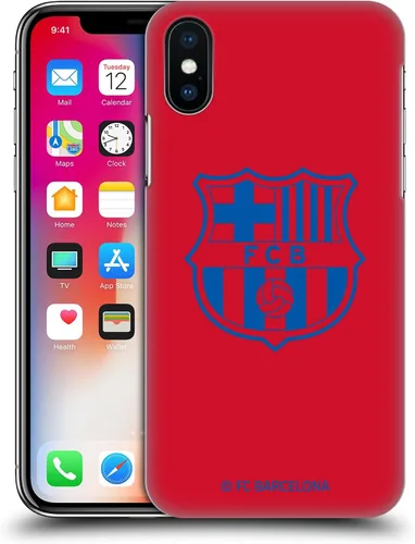 Vista 8 de Head Case Designs Funda rígida con licencia oficial del FC Barcelona Barca Crest y compatible con Apple iPhone X/iPhone Xs