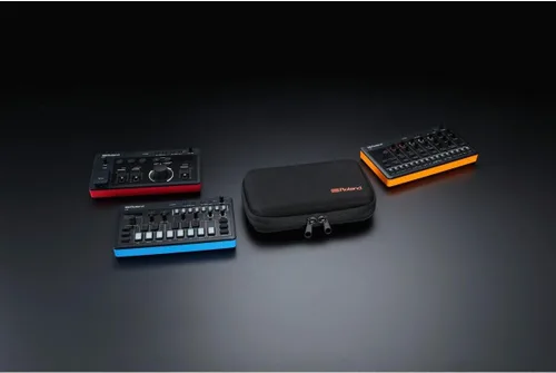 Vista 5 de ROLAND CB-RAC AIRA Estuche de Transporte Compacto Funda Personalizada para Proteger tu E-4 Voice Tweaker, Sintetizador de Acordes J-6 y Máquina