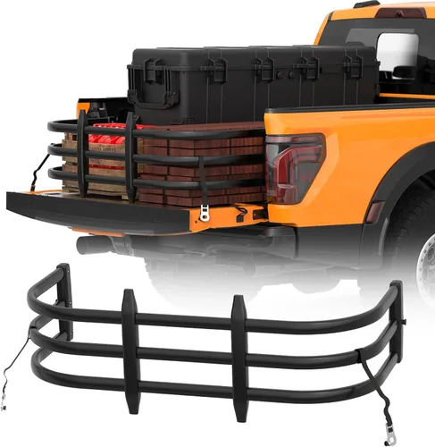 Vista 9 de Extensor de caja de camión para Tacoma Gladiator Maverick Ridgeline, extensión de longitud de cama de 21 pulgadas, se requiere perforación
