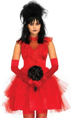Vista 2 de Leg Avenue Disfraz de Halloween de los años 80 para mujer