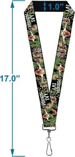 Vista 3 de Buckle Down Lanyard - 1.0" - Detective Comics Issue#752 Cover Gas Masked Accessory