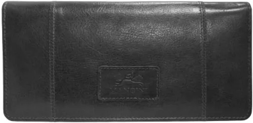 Vista 2 de Mancini - Cartera de piel triple con seguridad RFID para mujer