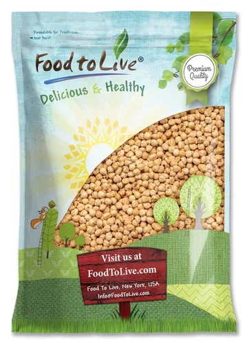 Vista 11 de Food to Live - Avellanas blanqueadas tostadas en seco, 8 onzas – Filberts enteros asados al horno, sin aceite añadido, sin piel, vegano, kosher, a
