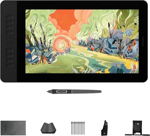Vista 11 de GAOMON PD1161 V2 Tableta de dibujo de 11.6" con pantalla, lápiz óptico