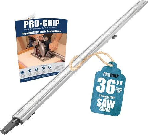 Vista 10 de Abrazadera de borde recto ProGrip ideal para cortar hojas grandes de madera contrachapada y ranuras Dado