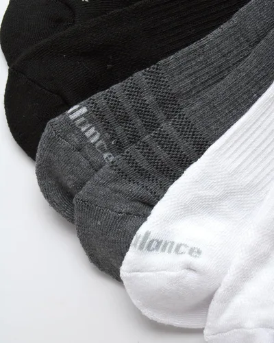 Vista 5 de New Balance Men's Low Cut Basic 6-Pack Socks