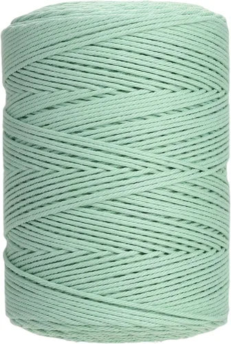 Vista 38 de Cuerda de macramé de 2 mm x 349 metros de cuerda de algodón natural para macramé, cuerda de macramé de color, cuerda de algodón suave, suministros