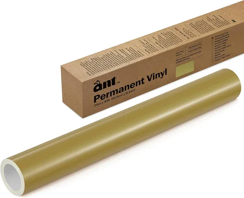Vista 11 de ANT Melocotón, rollo de vinilo permanente de 24" x 4,5 m, rollo de vinilo adhesivo, para proyecto DIY, calcomanía, pegatina, compatible con Cricut