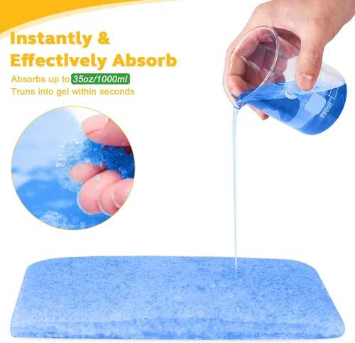 Vista 2 de OUMEE 100 almohadillas absorbentes perfumadas para cómoda de mesita