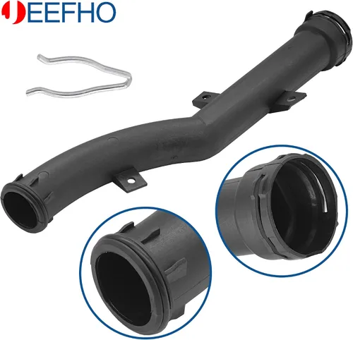 Vista 2 de Tubo de bomba de agua compatible con Mini Cooper R55 R56 R57 R58 R59 Countryman R60 Paceman R6 Reemplazar # 11537541845, 11537589713