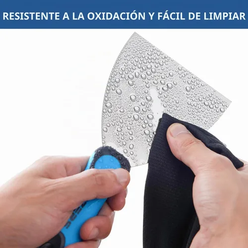 Vista 8 de KEZERS Kit de herramientas manuales para paneles de yeso, 5 piezas de 4, 6, 8, 10, 12 pulgadas, cuchillo de acero inoxidable para paneles de yeso