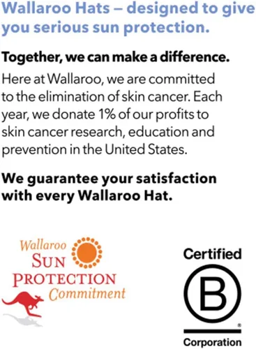 Vista 7 de Wallaroo Hat Company Womens Victoria Fedora UPF 50+ Sun Protection, Wide Brim, Adjustable Sizing for Medium Crown Sizes