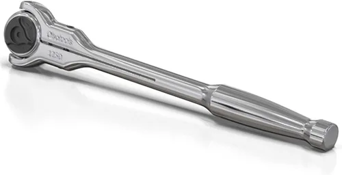 Vista 10 de Olsa Tools Trinquete de cabeza giratoria - Accionamiento de 1/2 pulgada con cabeza redonda de 90 dientes - Llave de dados de estilo roto para 1 pieza