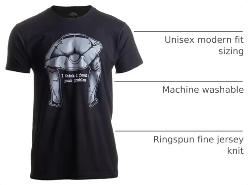 Vista 4 de I Found Your Problem Funny Sarcasm Rude Offensive Saying Meme for Man T-Shirt