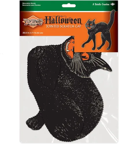 Vista 6 de Suministros para fiestas de Beistle, Negro/Anaranjado/Blanco
