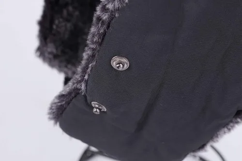 Vista 9 de Gorro de piel sintética con visera resistente al viento para esquí, pasamontañas, para hombre y mujer